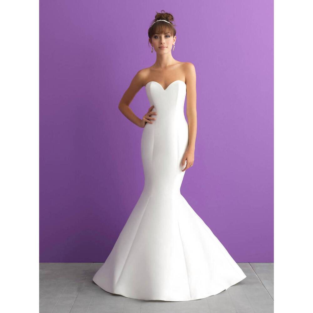 NEW ALLURE ROMANCE strapless wedding dress in ivory